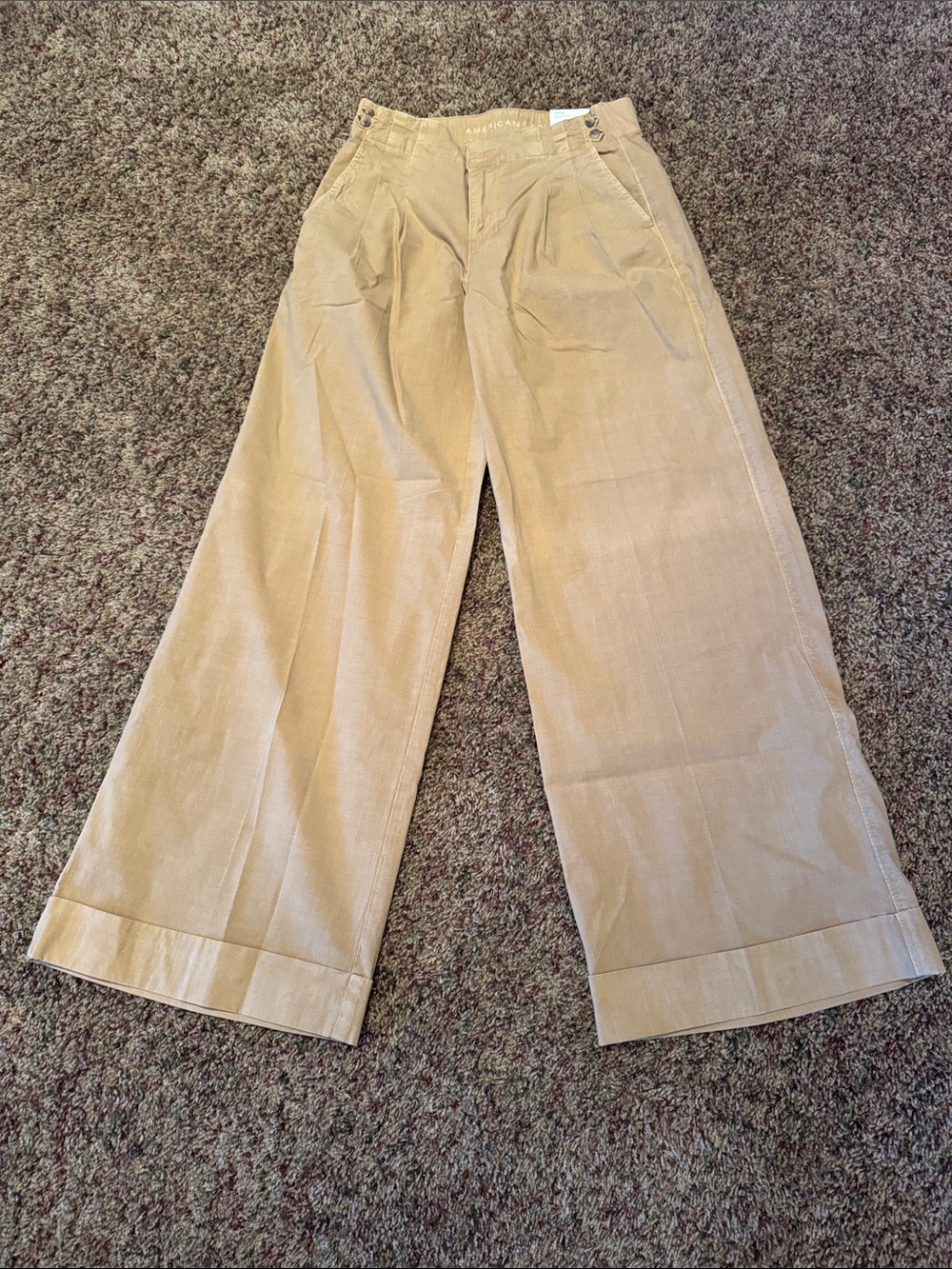 American Eagle wide leg trousers